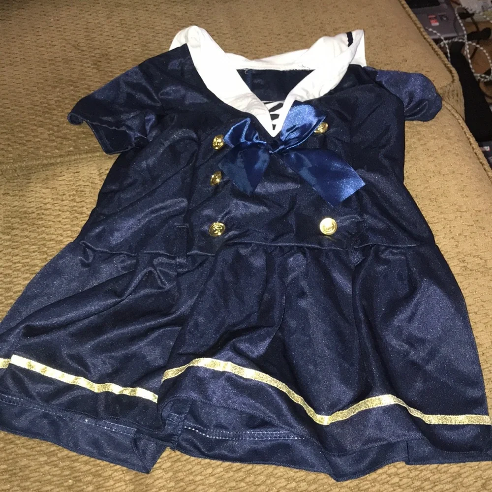 - Shipmate cutie 2pc costume navy sailor dress 3-4 blue navy color new